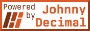 use the Johnny Decimal system! Powered by Johnny Decimal