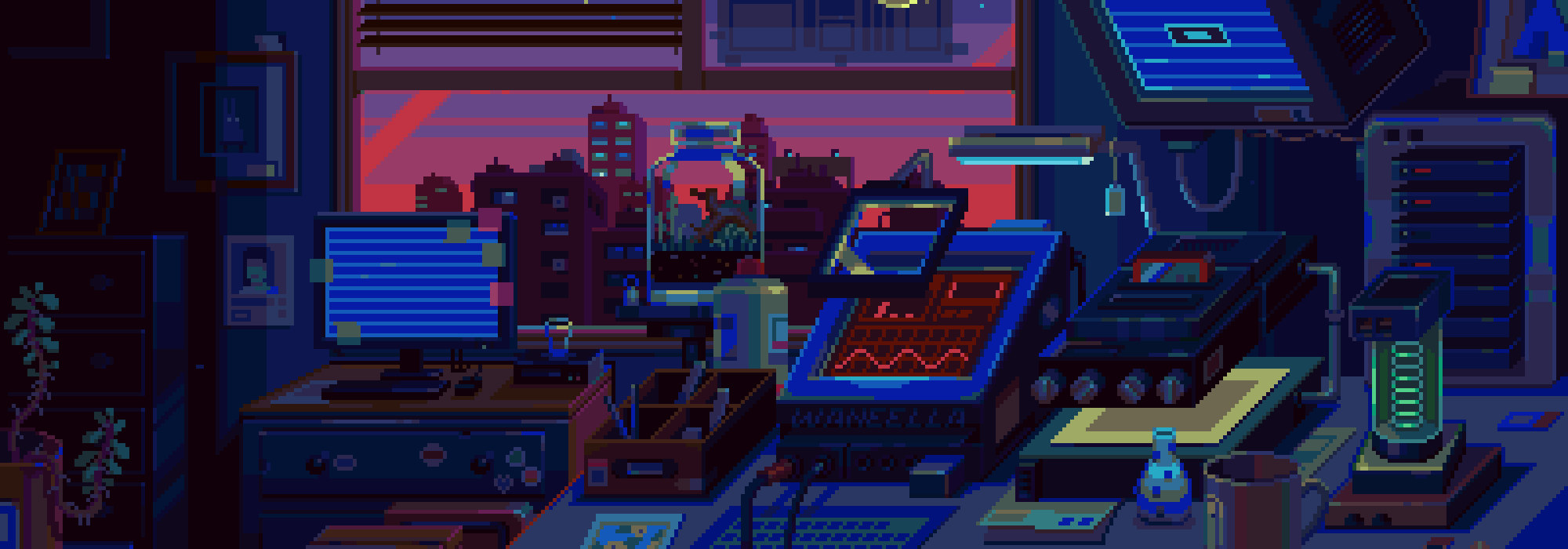“Heartbeat” by waneella on 8bitdash