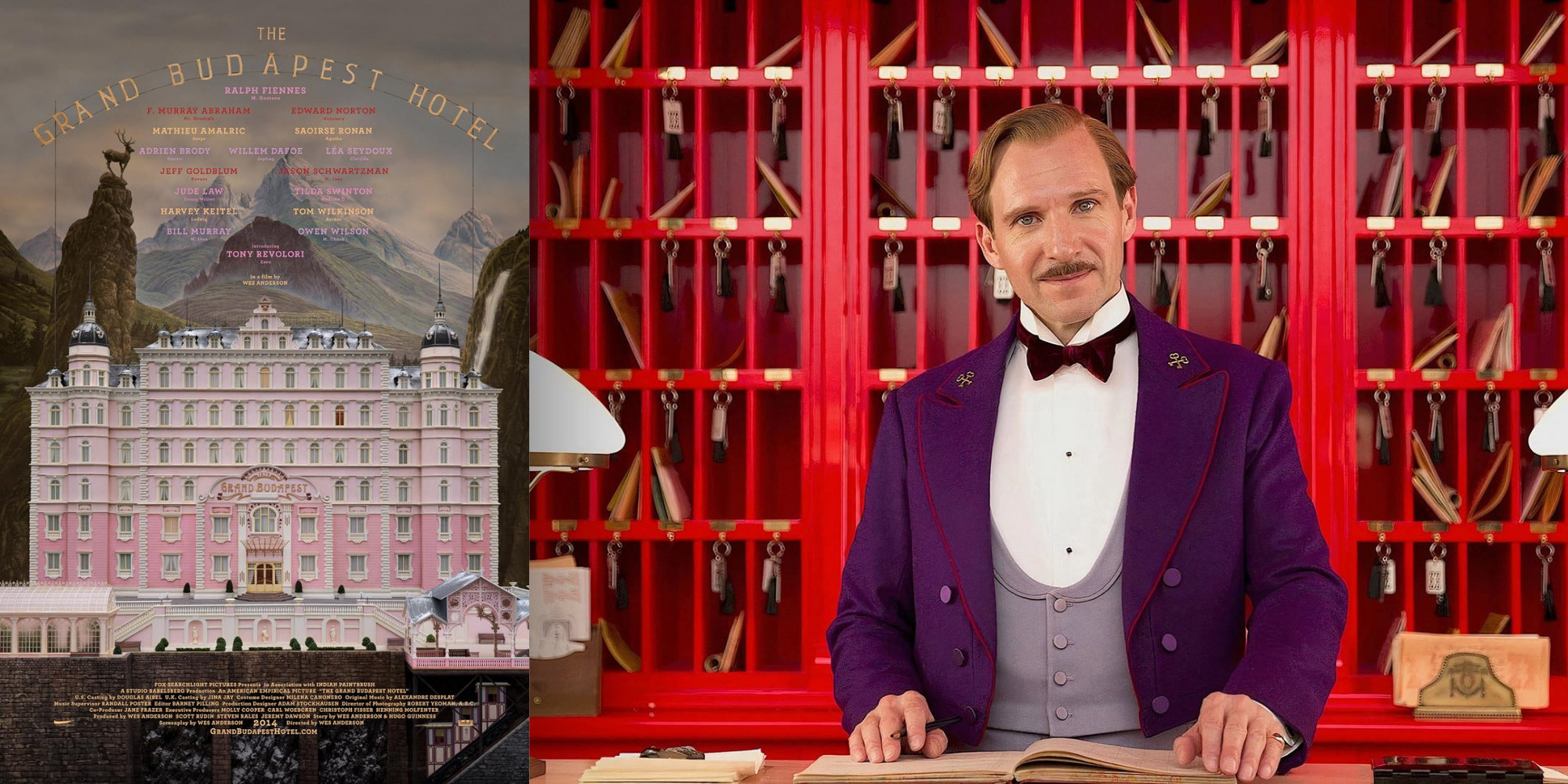 Movie poster with a screenshot of the film